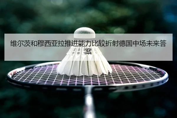 维尔茨和穆西亚拉推进能力比较折射德国中场未来答案